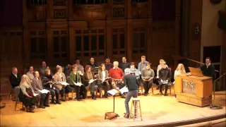 Bach St. John Passion - Tafelmusik rehearsal