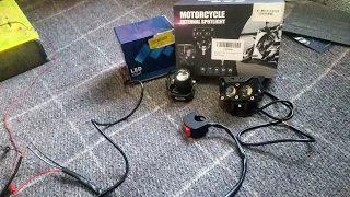 cómo instalar, conectar exploradoras en una moto (3 cables).