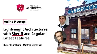 [EN] Lightweight Architectures with Sheriff and Angular's Latest Features