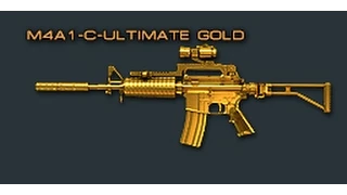 Cross Fire China || M4A1-Custom Ultimate Gold [Review]!