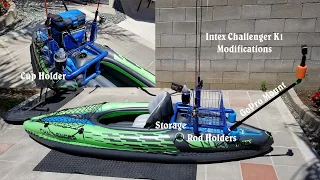 Intex Challenger K1 Inflatable Kayak Modifications