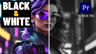 How to Make a Black and White Video in Premiere Pro