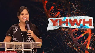 YHWH(Full Msg) | Pastor Priya Abraham | 12 Dec 2021