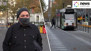 Day one of week-long lockdown in Melbourne