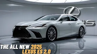 Finally! All New 2025 Lexus ES Hybrid Officially Revealed | Luxury Redefined!!