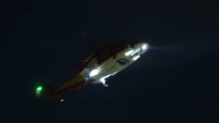 Sikorsky S-76D Night Time Landing