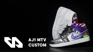 Vick Almighty Custom Air Jordan 1 For MTV! (Sneaker Wars) with Reshoevn8r