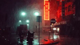 set fire to the rain ( slowed, rain, 1 hour loop )