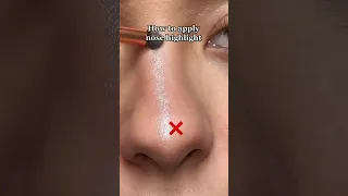 How to apply nose highlighter