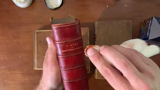 ASMR Antique Book Unboxing & Reconditioning