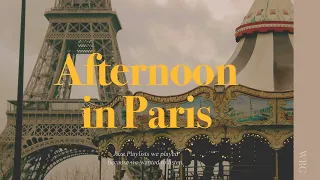 파리의 한적한 오후가 그리워서 연주해본 Jazz | Cozy relaxing piano | Work & Study