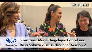 Interview the cast of "Undone" was at WonderCon 2022