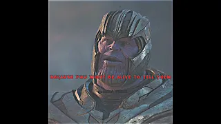 A Greatfull Universe | Endgame Thanos edit | VØJ x Narvent "Memory Reboot