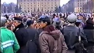 Вінок з колючого дроту Леніну (Харків, 1992 рік)