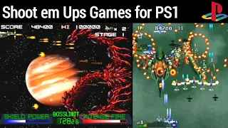 Top 15 Best Shoot em Ups Games for PS1 || Part 1