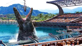 Come dar da mangiare a un MOSASAURO | Jurassic World | Clip in Italiano