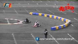 Go Kart Roll Over With No Crash!