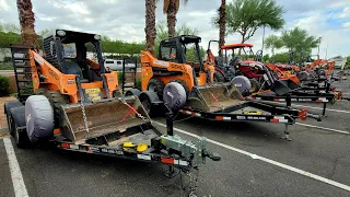 Home Depot Tractor Rentals up-close