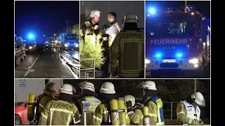 [FEUER im KELLER] - FEUERWEHR im BRANDEINSATZ im Wohnhaus - [E]