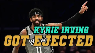 Kyrie Irving got ejected for fighting Dennis Schroder | April 11 2021