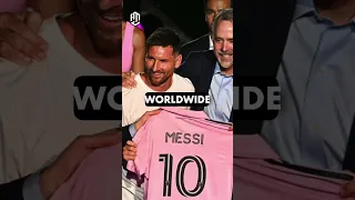 Lionel Messi Breaks Ronaldo’s Transfer Unveiling Record 📈🐐 #football #messi #shorts