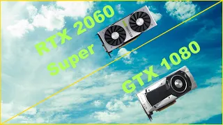 GeForce RTX 2060 SUPER  vs GTX 1080  in 2K