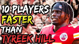 10 ABSURD NFL Stars You Didn't Know WERE FASTER Than Tyreek Hill