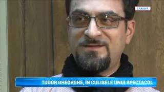 Tudor Gheorghe, in culisele unui spectacol