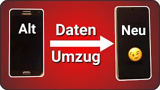 Daten auf neues Handy übertragen 📱 ➨ 📲 Kontakte Bilder WhatsApp | Android Apple Samsung