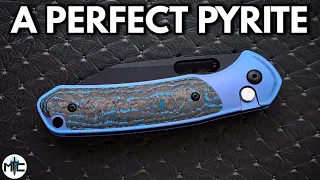 The "Perfect" CJRB Pyrite Folding Knife - Overview and Review