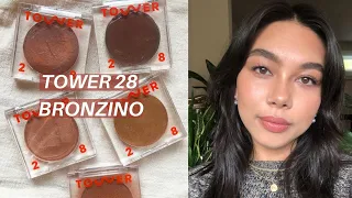 TOWER 28 Bronzino | All 5 Shades | Swatches, Demo & Review!