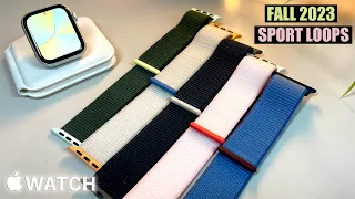 NEW Fall 2023 Sport Loops for Apple Watch Series 9 | AW Ultra 2 (ALL COLORS) Review & [Hands-On]