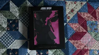 JOHN WICK CHAPTERS 1-4 BLU-RAY UNBOXING