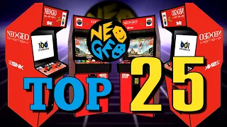 TOP 25 NEO-GEO Arcade Games