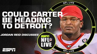 The Jalen Carter watch starts with Lions at No. 6 – Jordan Reid | NFL Live