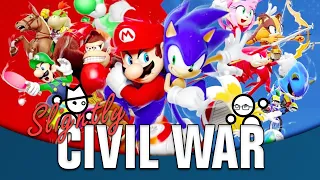 Is Mario a Better Character Than Sonic? | Slightly Civil War