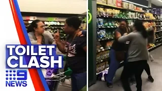 Shoppers charged over toilet paper brawl | Nine News Australia