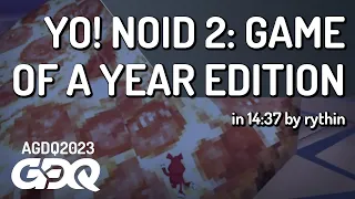 Yo! Noid 2: Game of a Year Edition by rythin in 14:37 - Awesome Games Done Quick 2023