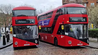 London's Iconic Landmarks: Bus 24 Top Deck Tour 🤩🚍💂