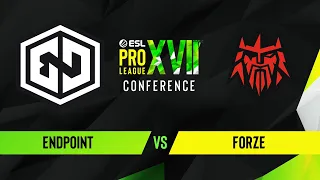 Endpoint vs forZe - Map 3 [Mirage] - ESL Pro League Season 17 Conferencе EU - Lower bracket