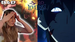 THE REAL HUNT BEGINS! ⚔️ | SOLO LEVELING EP 6 & 7 (REACTION)