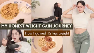 My Full Weight Gain Journey 🥗 Diet Plan & Exercises 💪Gain weight in a healthy way |Anukriti Lamaniya