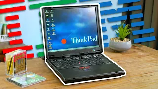 Using A 21 Year Old IBM Thinkpad 390X!