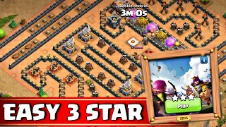 How To Complete 10 Years of Clash Challengel easy  3 star 2015 Map | Coc 10 Years of Clash