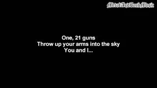 Green Day - 21 Guns | Lyrics on screen | HD