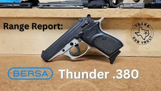 Range Report: Bersa Thunder 380 (A popular & budget friendly CCW pistol)