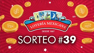 Lotería Mexicana | Sorteo No. 39