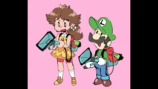 Luigi x Daisy: Get out of my dreams, get into my car