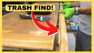 I RESTORED this Old TABLE Found in the TRASH | LANE ACCLAIM Restoration