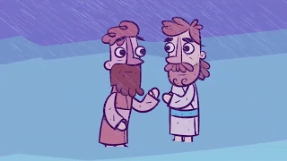 Библейские истории - Петр ходит по воде / Русский дубляж